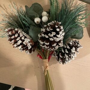 Pinecone and Greenery Bouquet Stems